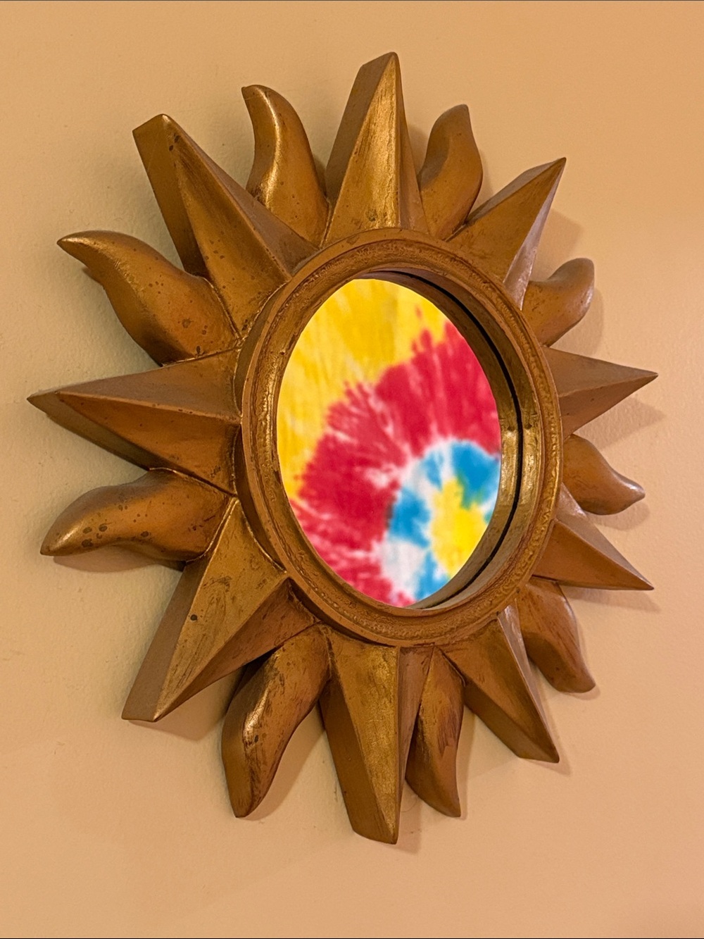 Gold Sunburst Mirror